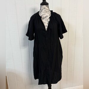 Old Navy Charcoal Short Sleeve Dress